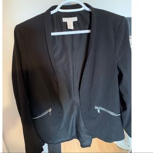 H&M blazer with cute zipper detailing